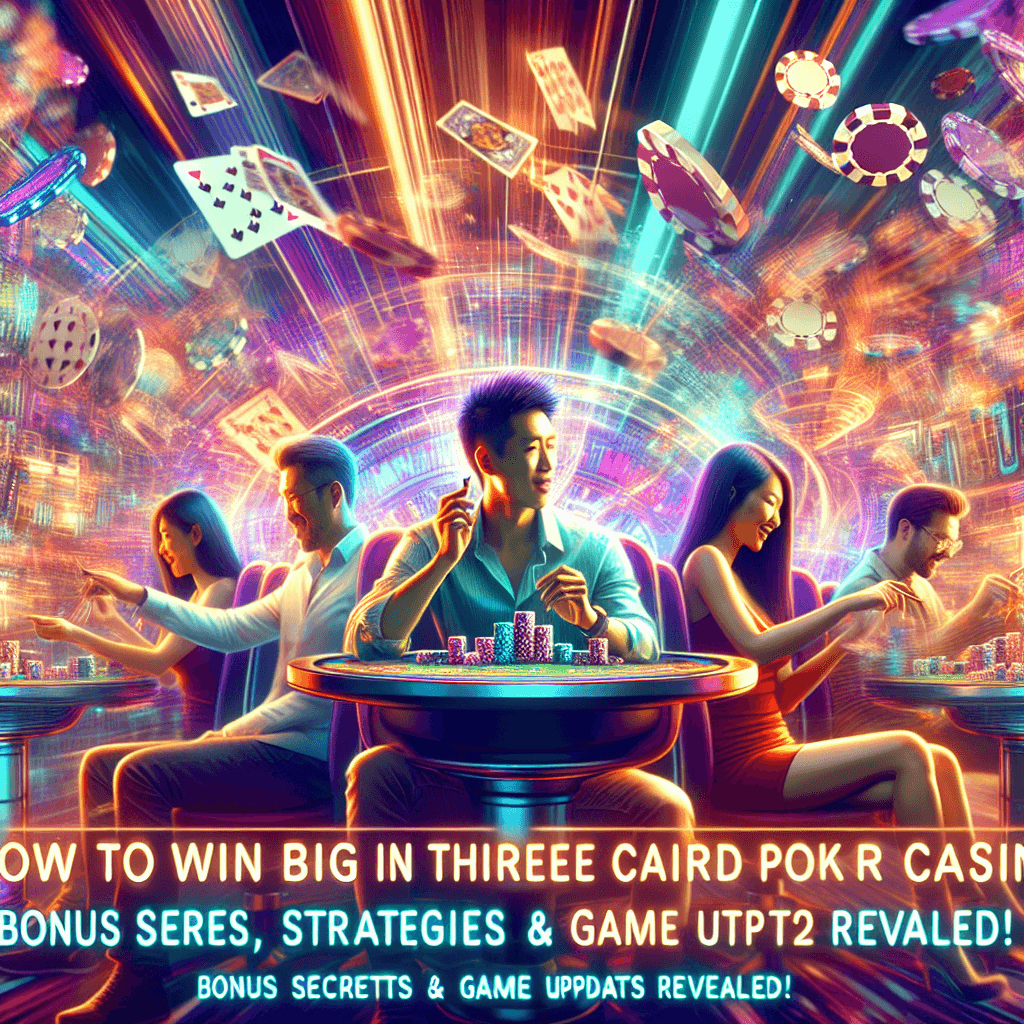 How to Win Big in Three 3Card Poker Casino in 2024: Bonus Secrets, Strategies & Game Updates Revealed!