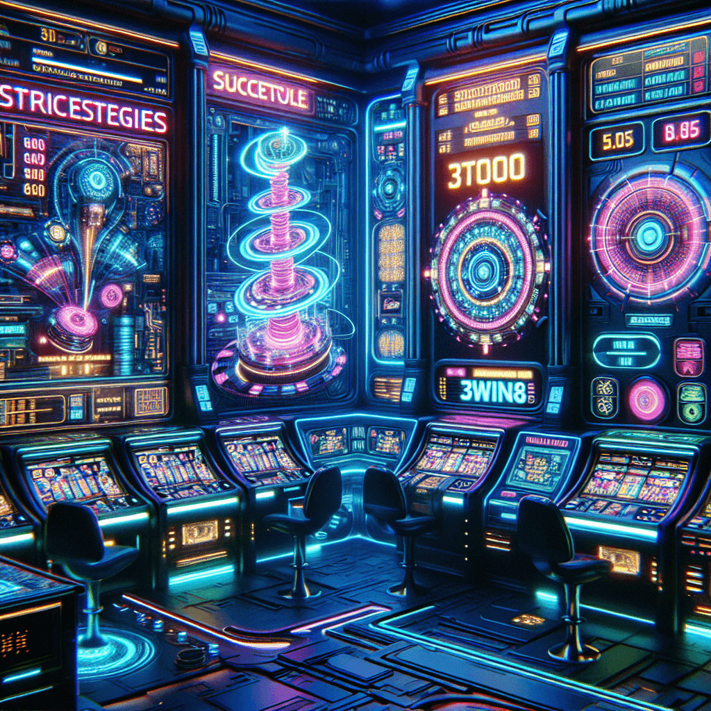 Player using winning strategies for 3WIN8 slots