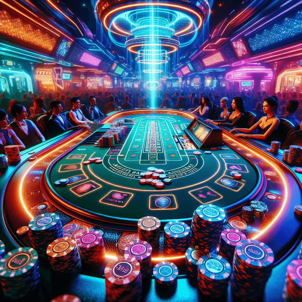Blackjack interface showing casino bonuses and promo banners