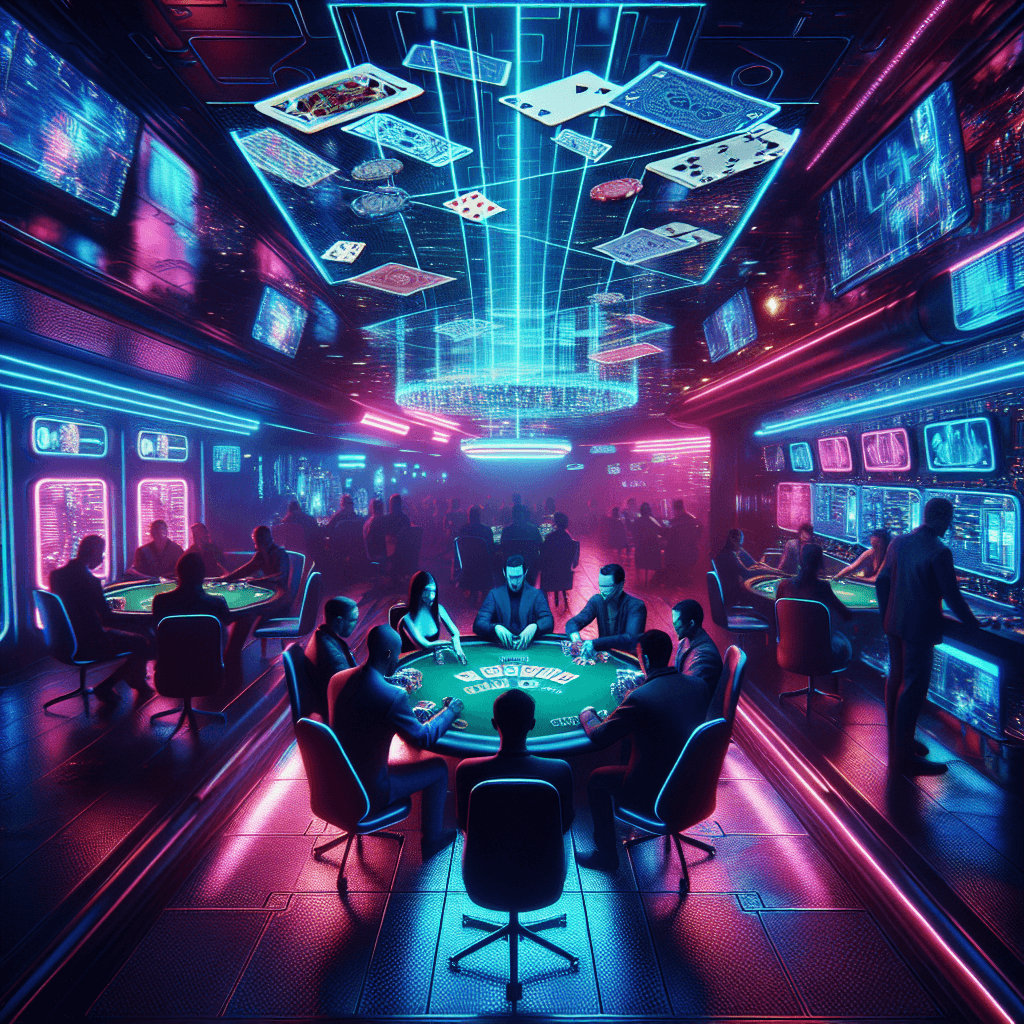 Texas Holdem Poker inspired by movie scenes 2025
